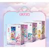 WISE BLOCK HA383015 383015 non  MAGIC STAR FORT BỨC TRANH BA CHIỀU CỦA LÂU ĐÀI NỔI CỬA HÀNG QUẦN ÁO HOA KẸO NGÔI SAO NGỌT NGÀO ĐẠO CỤ ???O THUẬT bộ đồ chơi xếp lắp ráp ghép mô hình Balala The Fairies Các Nàng Tiên Nhỏ Tinh Nghịch