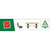ROYAL TOYS RT32 non  QUAY LẠI bộ đồ chơi xếp lắp ráp ghép mô hình City CITY STORY PLAYGROUND ROUNDABOUT Thành Phố 101 khối