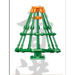 ROYAL TOYS RT32 non  QUAY LẠI bộ đồ chơi xếp lắp ráp ghép mô hình City CITY STORY PLAYGROUND ROUNDABOUT Thành Phố 101 khối