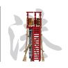 ROYAL TOYS RT30 non  TRƯỢT TRƠN bộ đồ chơi xếp lắp ráp ghép mô hình City CITY STORY PLAYGROUND SLIDE Thành Phố 130 khối