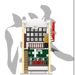 ROYAL TOYS RT27 non  CÚ HÍCH LỚN WACHANG bộ đồ chơi xếp lắp ráp ghép mô hình City CITY STORY WOO CHEONG PAWN SHOP Thành Phố 584 khối