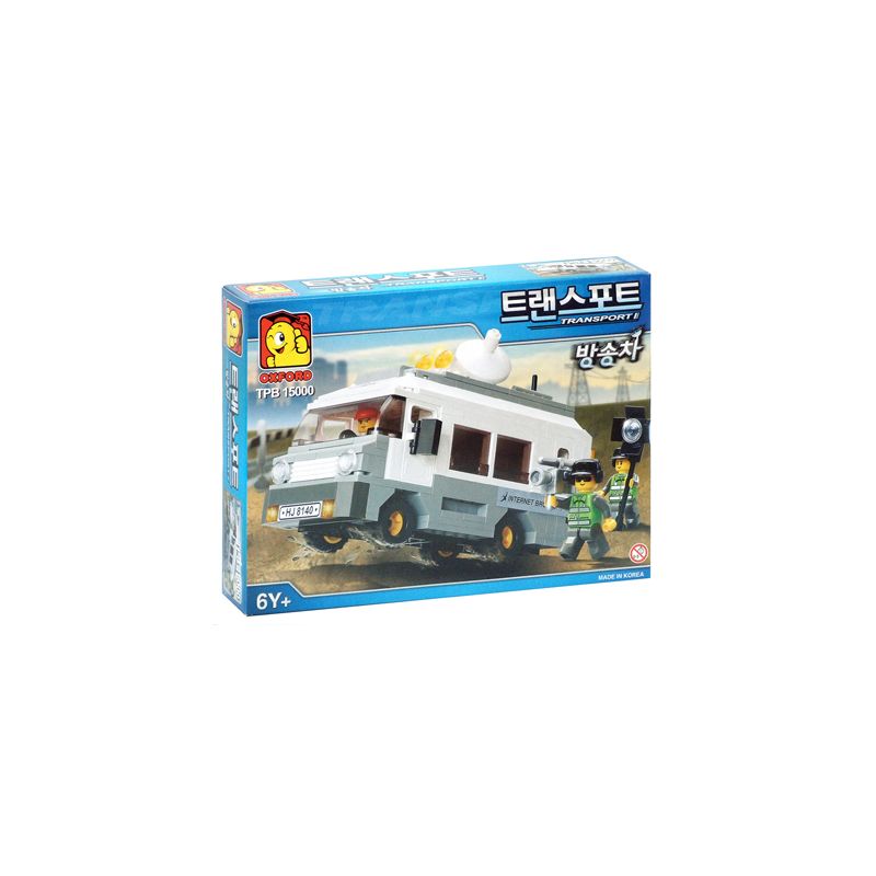 OXFORD TPB15000 15000 TPB3257 3257 non Lego XE PHÁT SÓNG bộ đồ chơi xếp lắp ráp ghép mô hình City 방송차 Thành Phố