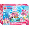 WISE BLOCK HA383101 383101 non  HỘP NHẠC OCEAN CASTLE bộ đồ chơi xếp lắp ráp ghép mô hình Balala The Fairies Các Nàng Tiên Nhỏ Tinh Nghịch