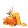 JAKI JK5106 5106 non  LITTLE BRACHIOSAURUS (GIÁ ĐỠ ĐIỆN THOẠI & BÚT) bộ đồ chơi xếp lắp ráp ghép mô hình FUNDESK SPACE OUT BRACHIOSAURUS（PHONE & PEN HOLDER） 231 khối
