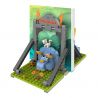 JAKI JK5103 5103 non  TRICERATOPS NHÚT NHÁT (QUẦY SÁCH) bộ đồ chơi xếp lắp ráp ghép mô hình FUNDESK SHY TRICERATOPS（BOOK STAND） 277 khối