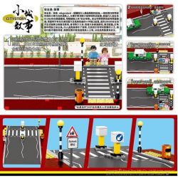 ROYAL TOYS RT24 non  ĐẢO AN TOÀN bộ đồ chơi xếp lắp ráp ghép mô hình City CITY STORY REFUGE ISLAND Thành Phố 222 khối