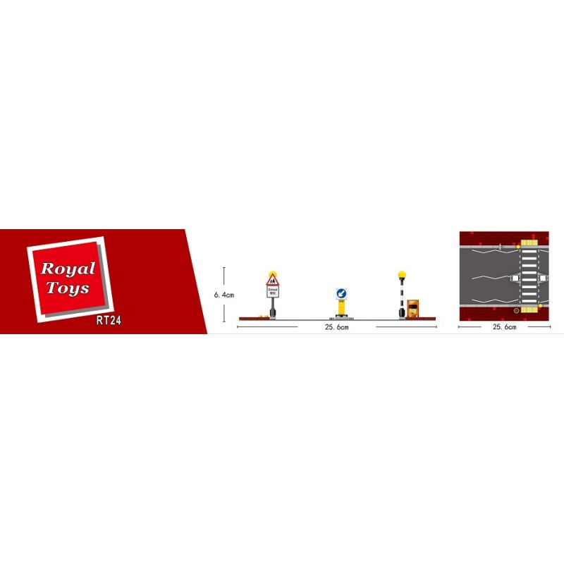 ROYAL TOYS RT24 non  ĐẢO AN TOÀN bộ đồ chơi xếp lắp ráp ghép mô hình City CITY STORY REFUGE ISLAND Thành Phố 222 khối