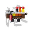 ROYAL TOYS RT22 non  GIAN HÀNG CÁ VIÊN bộ đồ chơi xếp lắp ráp ghép mô hình City CITY STORY FISH BALL HAWKER Thành Phố 69 khối