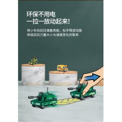 WISE BLOCK HA389301 389301 non  TRỞ LẠI XE bộ đồ chơi xếp lắp ráp ghép mô hình Racers Đua Tốc Độ 721 khối