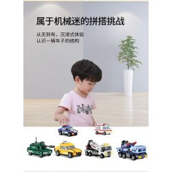 WISE BLOCK HA389301 389301 non  TRỞ LẠI XE bộ đồ chơi xếp lắp ráp ghép mô hình Racers Đua Tốc Độ 721 khối