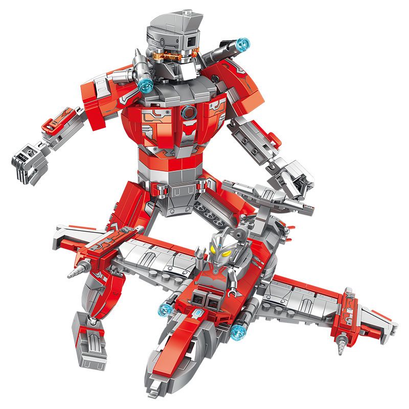 PanlosBrick 690021B 690021C 690021D 690021A Panlos Brick 690021B 690021C 690021D 690021A non  ULTRAMAN 4 MECHA AI LUO 1 THẾ HỆ ĐẦU TIÊN TYRO MALUF 777 SAIWEN HOUND ACE ATC bộ đồ chơi xếp lắp ráp ghép mô hình Vệ Binh Vũ Trụ Siêu Nhân Điện Quang 1721 khối