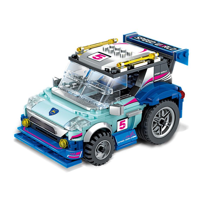 WISE BLOCK A389105 389105 HA389105 non Lego ĐIỀU KHIỂN TỪ XA S MENDER bộ đồ chơi xếp lắp ráp ghép mô hình Racers Đua Tốc Độ 268 khối