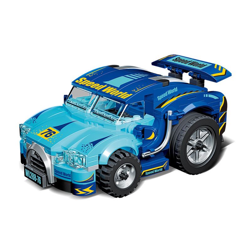 WISE BLOCK HA389101 389101 non Lego ĐIỀU KHIỂN TỪ XA WEILONG RACING bộ đồ chơi xếp lắp ráp ghép mô hình Racers Đua Tốc Độ 270 khối