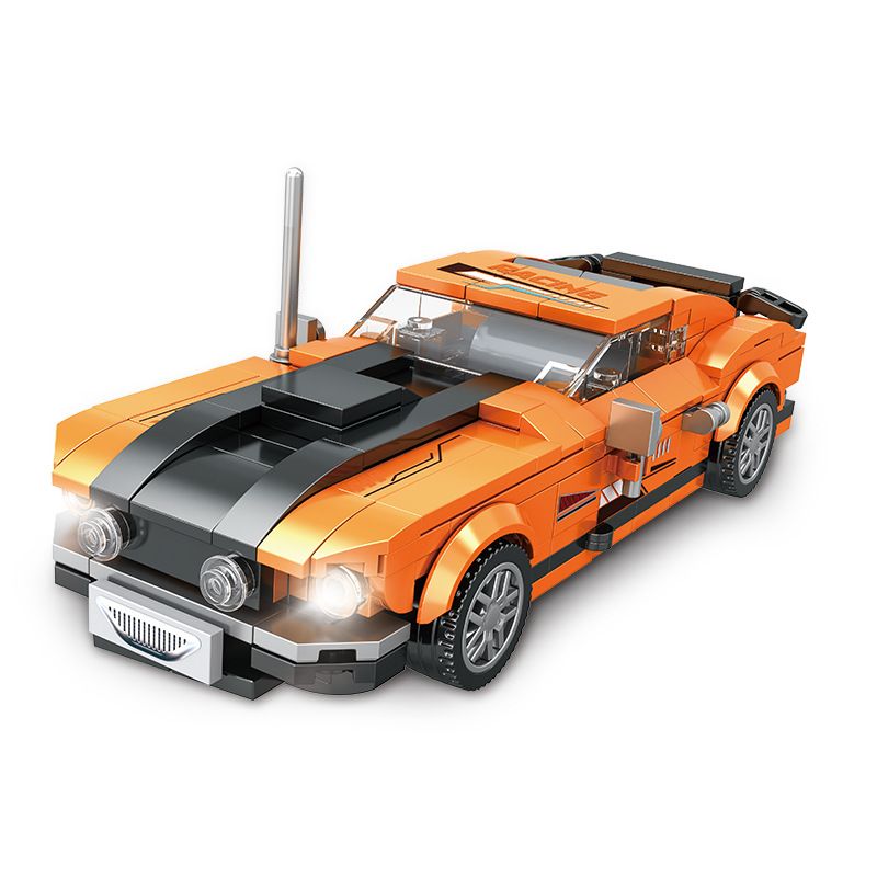 JP 88017 non Lego VÔN MUSTANG bộ đồ chơi xếp lắp ráp ghép mô hình Speed Champions Racing Cars Đua Xe Công Thức 402 khối