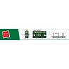 ROYAL TOYS RT19 non  XE ĐIỆN HỒNG KÔNG bộ đồ chơi xếp lắp ráp ghép mô hình City CITY STORY HONG KONG TRAMWAYS Thành Phố 948 khối