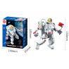 WISE BLOCK HA390202 390202 non  TÁC VỤ CABIN DỊCH NGOÀI PHI HÀNH GIA bộ đồ chơi xếp lắp ráp ghép mô hình Space Thám Hiểm Không Gian 241 khối
