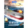 ZHEGAO QJ5064 5064 non  TÀU NGẦM HẠT NHÂN CHIẾN LƯỢC TYPE 941 tỷ lệ 1:190 bộ đồ chơi xếp lắp ráp ghép mô hình Military Army PROJECT 941 SHARK Quân Sự Bộ Đội 1105 khối