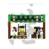 ROYAL TOYS RT17 non  SIÊU THỊ YATA bộ đồ chơi xếp lắp ráp ghép mô hình City CITY STORY YATA SUPERMARKET Thành Phố 209 khối