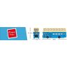 ROYAL TOYS RT16 non  XE BUÝT TRUNG QUỐC bộ đồ chơi xếp lắp ráp ghép mô hình City CITY STORY CHINA MOTOR BUS Thành Phố 1530 khối