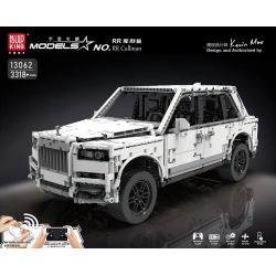 MouldKing 13062 Mould King 13062 non  ROLLS-ROYCE CULLINAN 1:10 tỷ lệ 1:10 bộ đồ chơi xếp lắp ráp ghép mô hình  Kỹ Thuật Công Nghệ Cao Mô Hình Phương Tiện 3318 khối