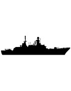 Tàu chiến quân sự điều khiển từ xa giá rẻ