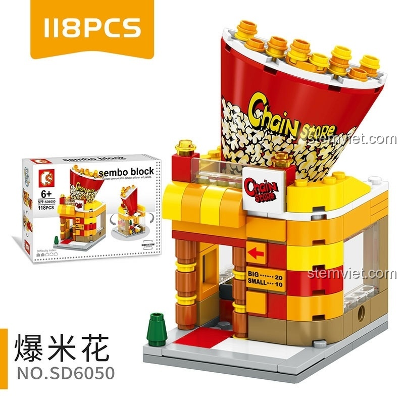 Review SEMBO SD 6050 Cửa Hàng Bắp Rang Bơ Siêu Cưng!