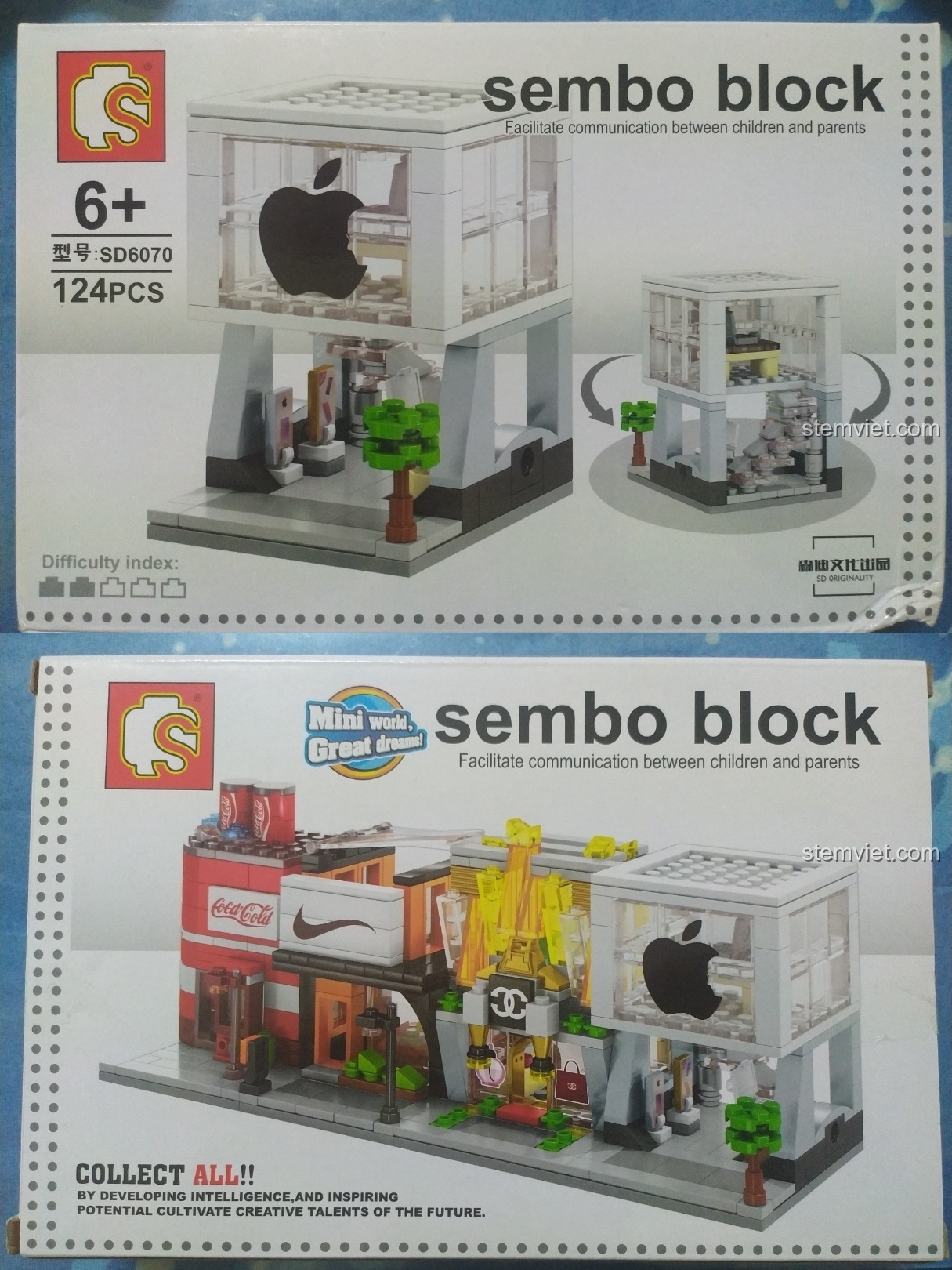 Review Combo SEMBO Phố Mini: Tiệm Táo & Quán Cà Phê Xịn Xò