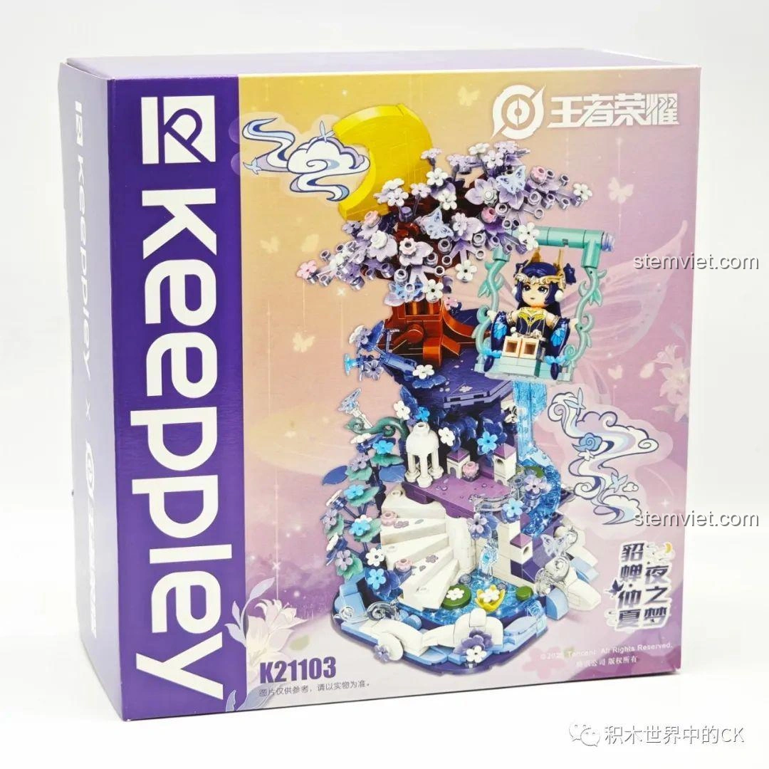 Review Bộ Lắp Ráp Keeppley K21103 Điêu Thuyền Giấc Mơ Đêm Hè: Đẹp Mê Hồn!