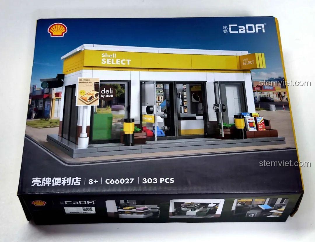 Review CaDA C66027 Cửa hàng tiện lợi Shell Select - Quà đỉnh cho bé 8+