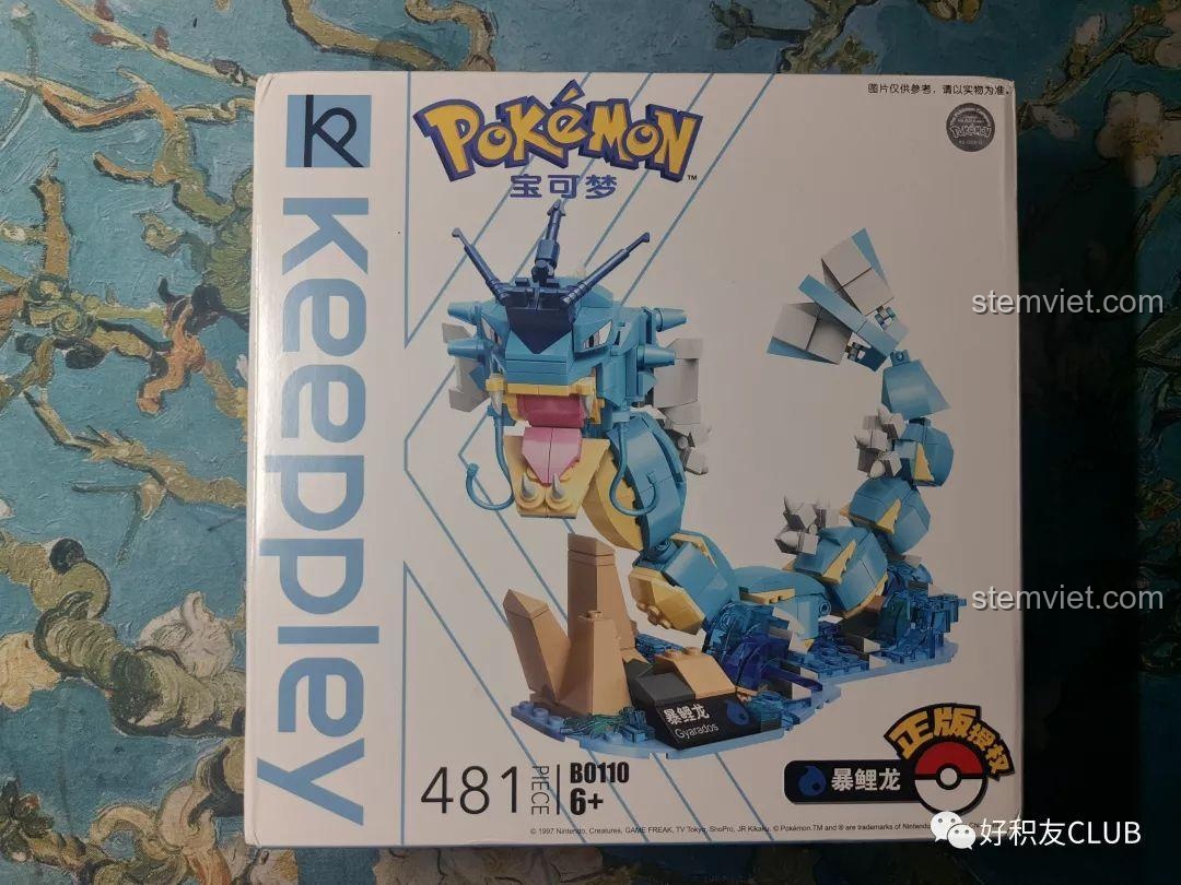 Đánh giá Keeppley B0110 Gyarados: Rồng Thần Pokémon Xịn Sò!