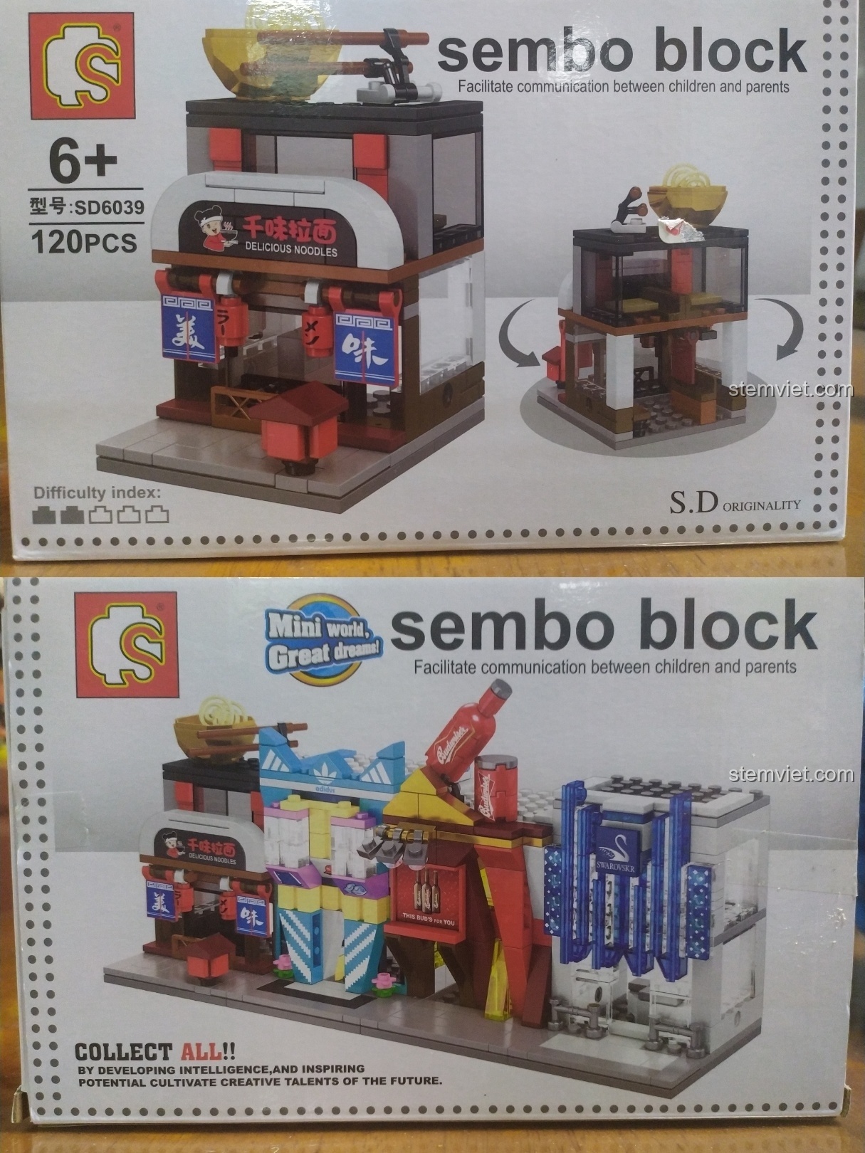 Đánh giá Sembo SD6039 Tiệm Mì Ramen: Xây Dựng Góc Phố Mini