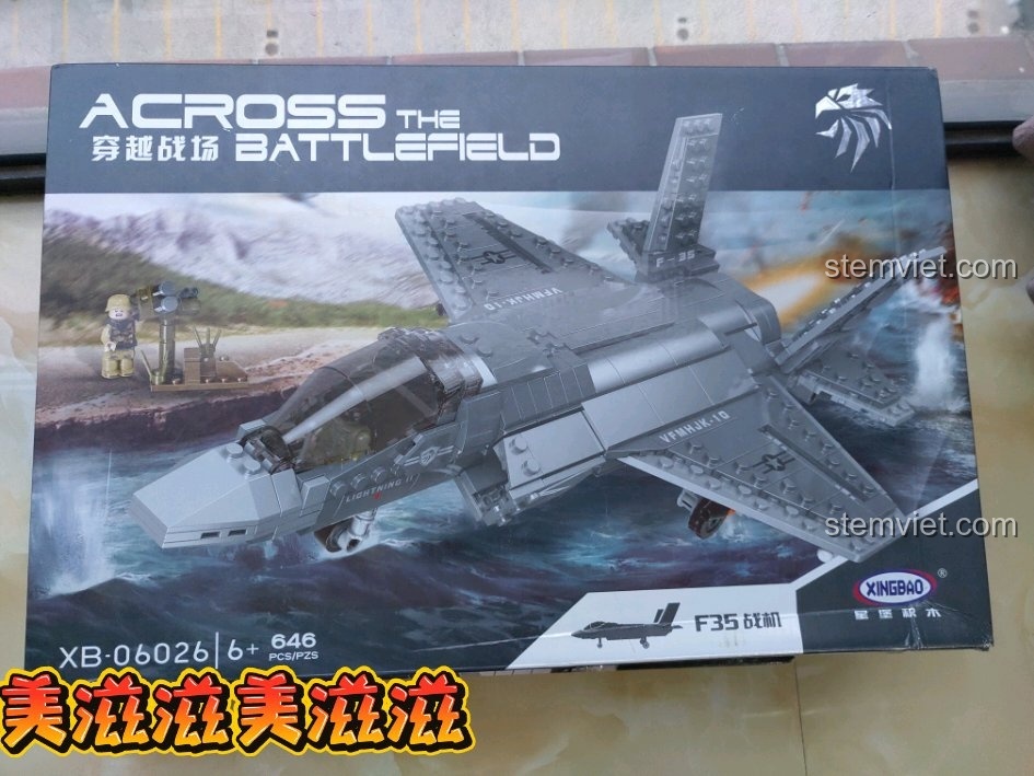 Đánh giá Xingbao 06026 Mô hình F-35: Xịn sò bất ngờ!