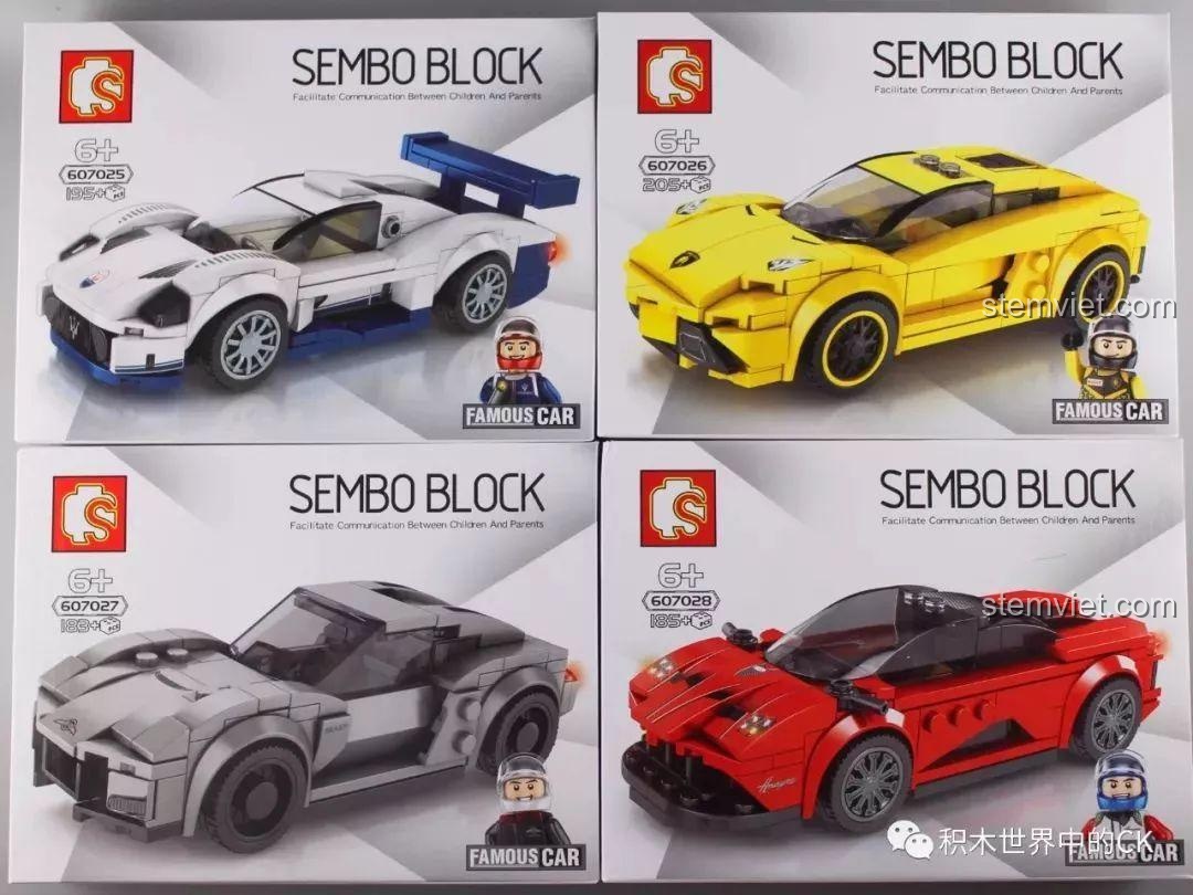 Đánh giá Sembo Block 607025: Siêu xe Maserati MC12 xịn xò!