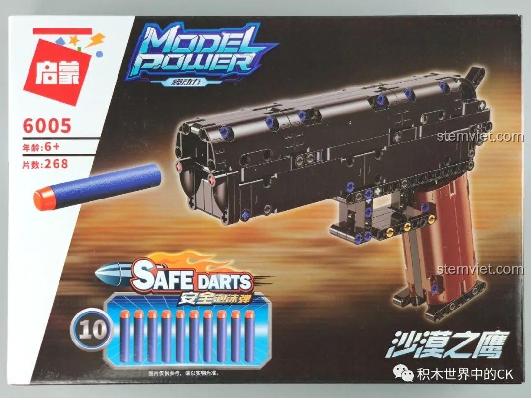 Đánh giá Qman 6005 Súng Lục Desert Eagle Bắn Đạn Xốp Cực Đã