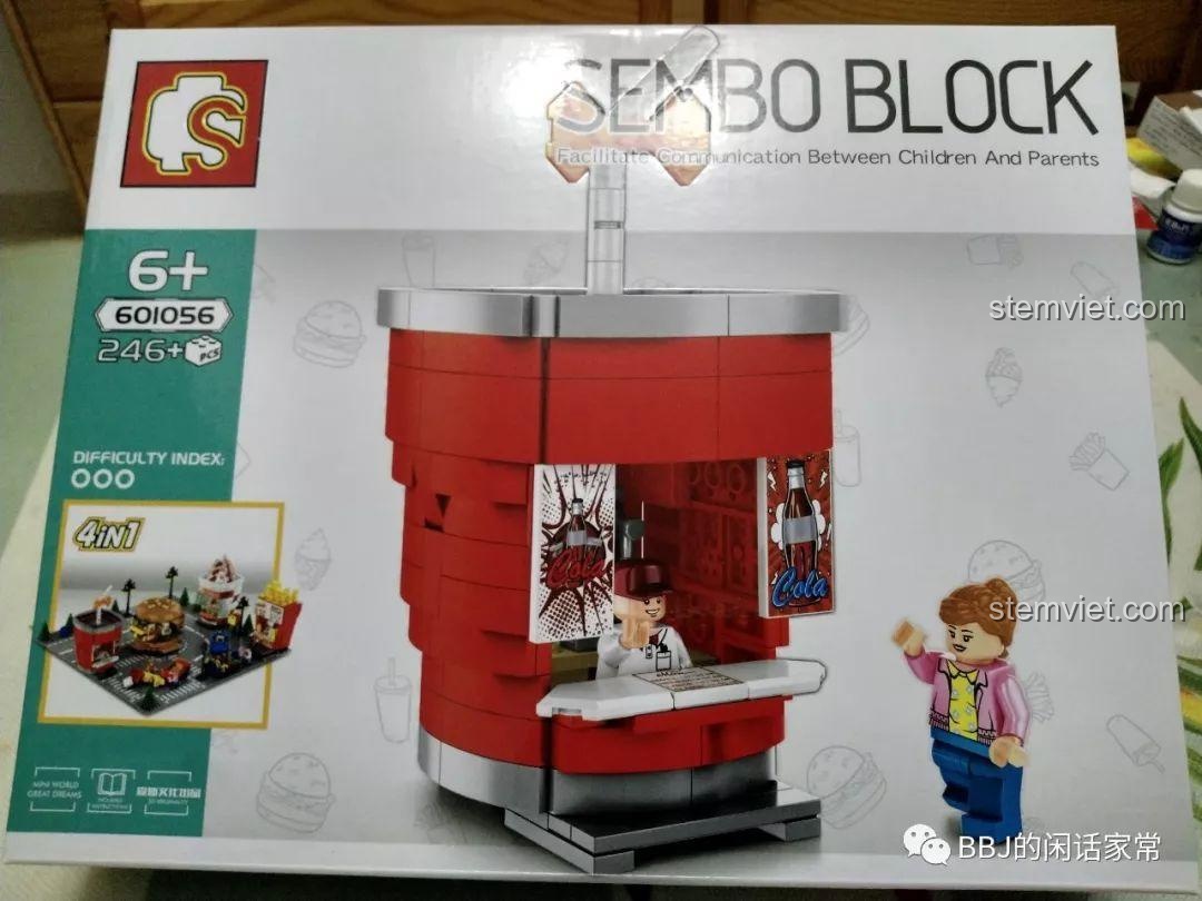 Đánh giá Sembo 601056: Tiệm Nước Ngọt Cốc Siêu Cưng!