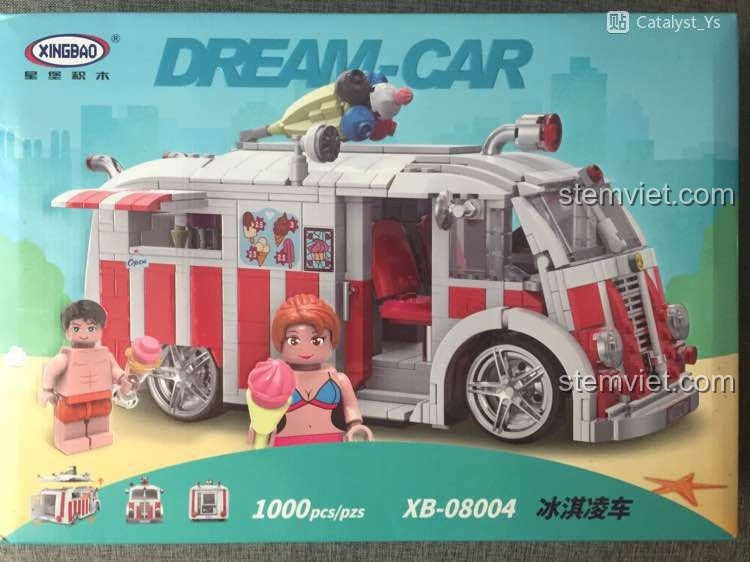 Đánh giá Xingbao XB-08004 Xe Bán Kem: Quà Hè Xinh Cho Bé Gái