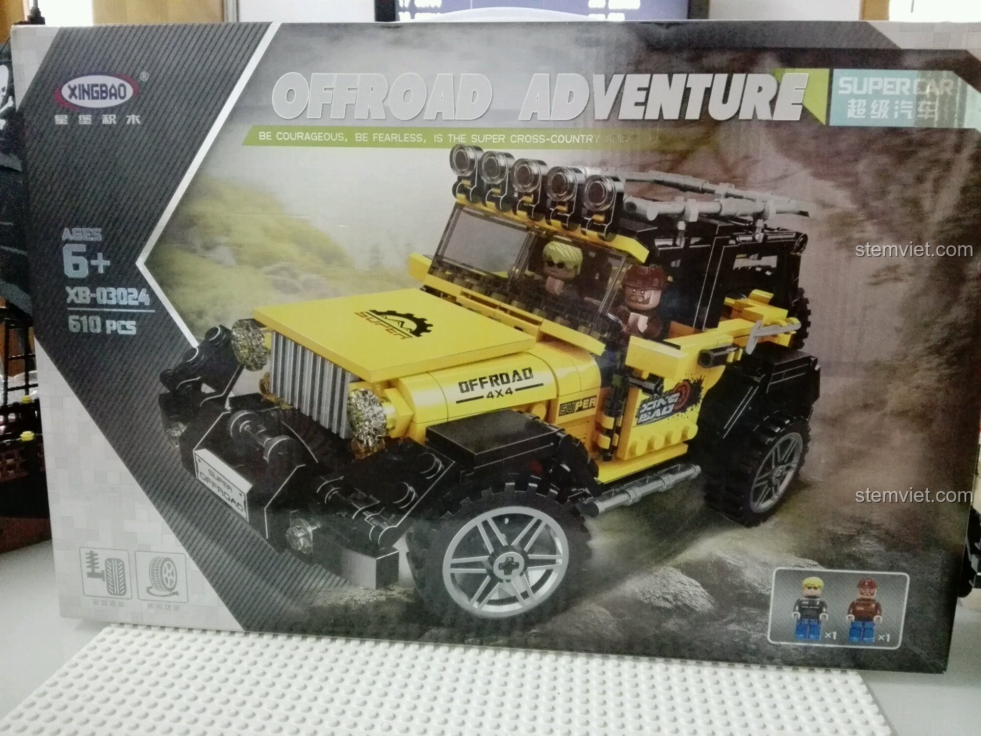Review Xingbao XB 03024 Xe Jeep địa hình: Xịn nhưng khó!