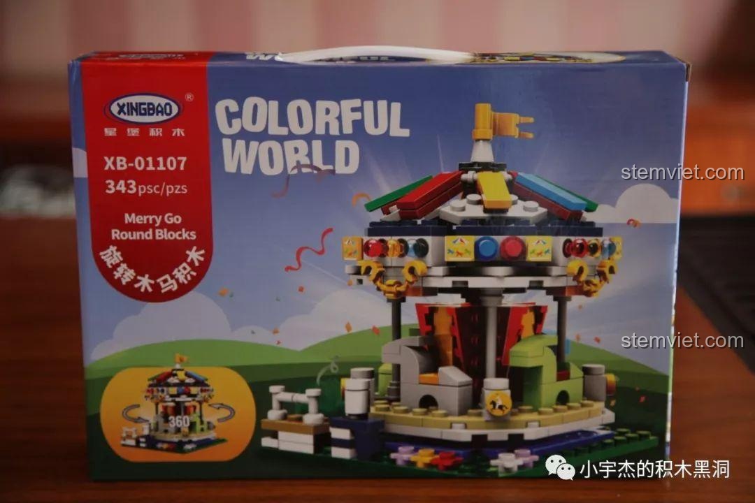 Đánh giá XINGBAO XB-01107: Vòng Quay Ngựa Gỗ Cực Xinh!