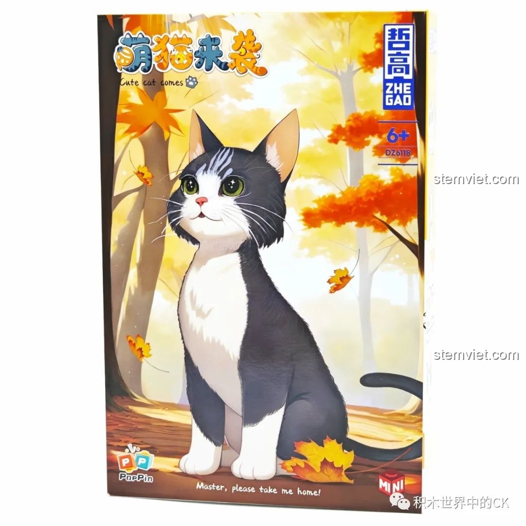 Trải nghiệm ZHEGAO DZ6118 Mèo Xám: Món quà siêu cưng cho bé gái