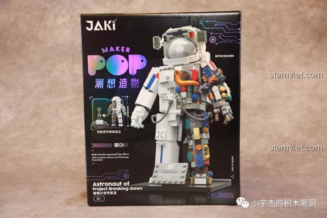 Đánh giá JAKI JK9106 Phi Hành Gia: Lắp ráp nửa người nửa máy!