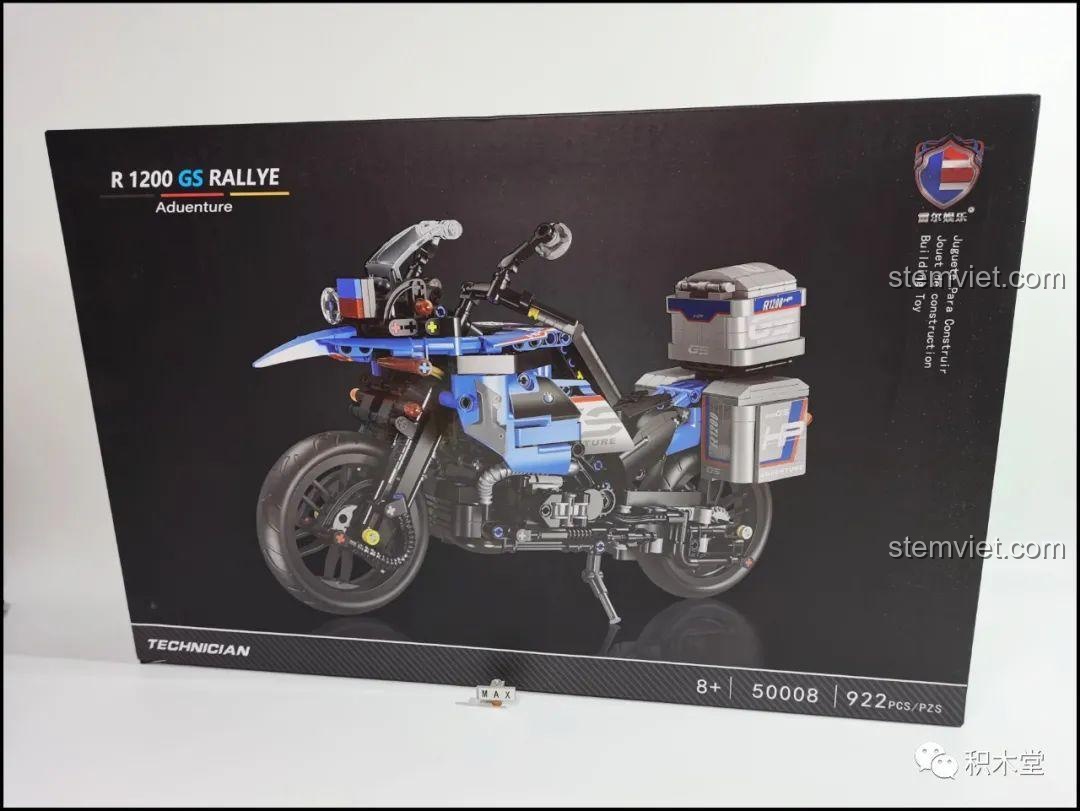 Đánh giá Leier 50008 BMW R1200GS: Mô tô lắp ráp cực chất cho bé trai!