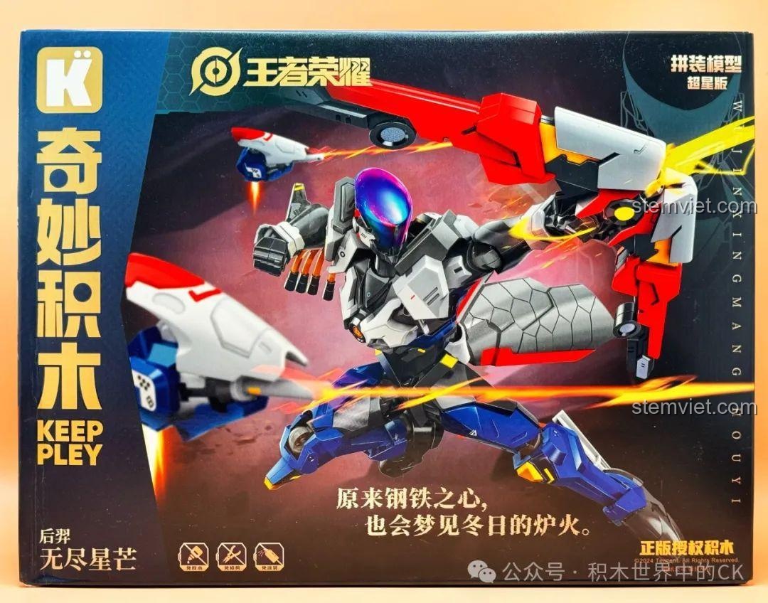 Review Keeppley 78013: Mô hình Cơ Giáp Hậu Nghệ Vô Tận Tinh Mang có đáng tiền?