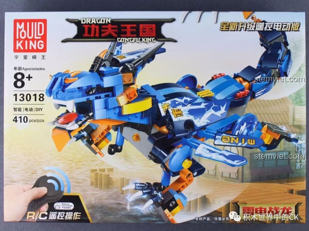 Trải nghiệm Mould King 13019 Rồng Kung Fu: Rồng máy RC cực đỉnh!