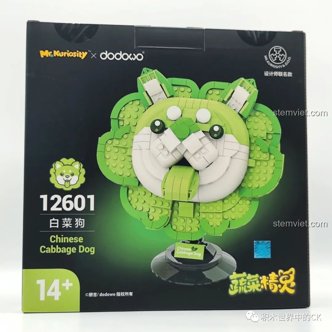 Đánh giá Mr.Kuriosity 12601 Mô hình Chó Bắp Cải Siêu Cute