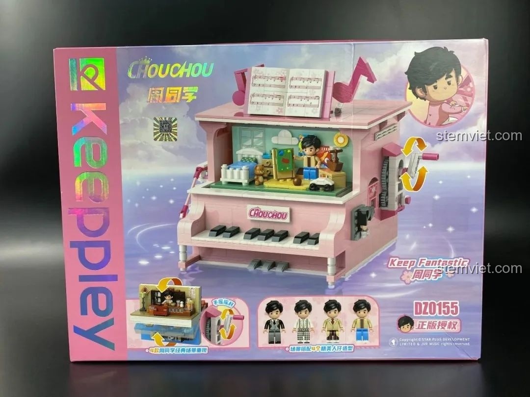 Trải nghiệm Keeppley DZ0155 Piano Châu Kiệt Luân: Xịn sò bất ngờ!