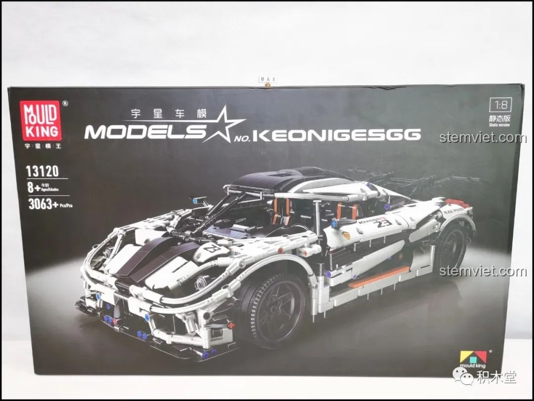 Đánh giá Mould King 13120 Bản sao Koenigsegg One:1 - Siêu xe trong mơ!