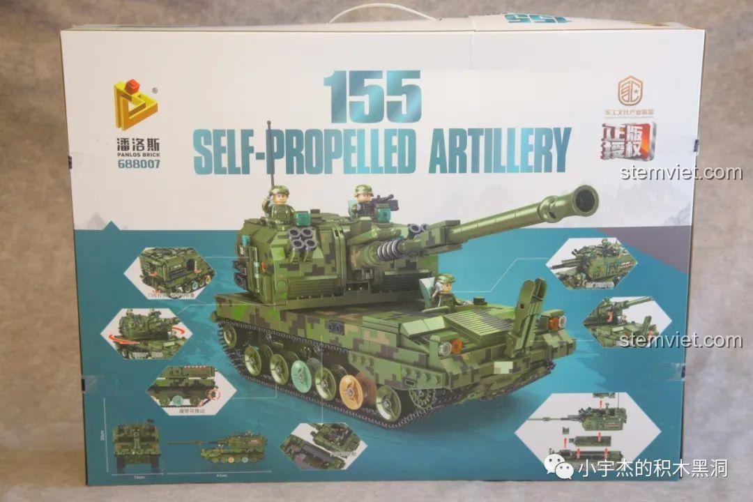 Review Panlos Brick 688007 Pháo Tự Hành 155mm: Siêu phẩm!