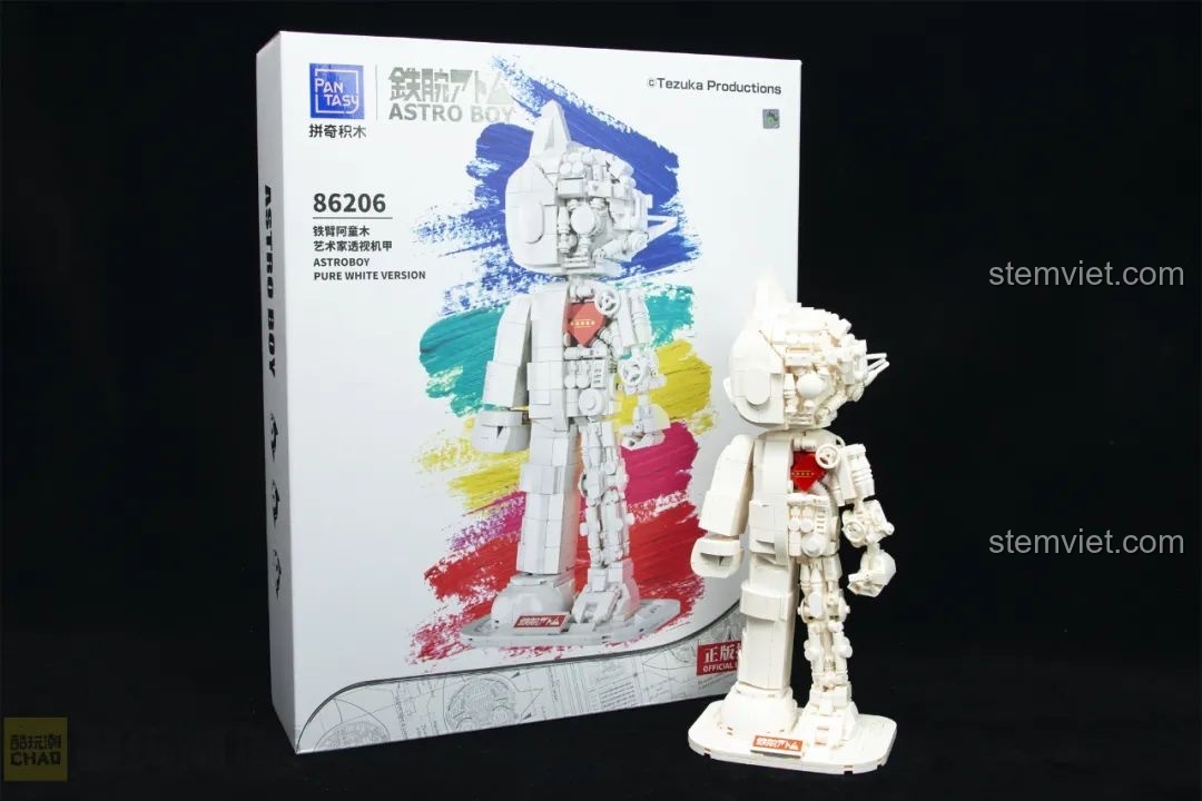 Đánh giá Pantasy 86206 Astro Boy Artist: Tượng trắng DIY!