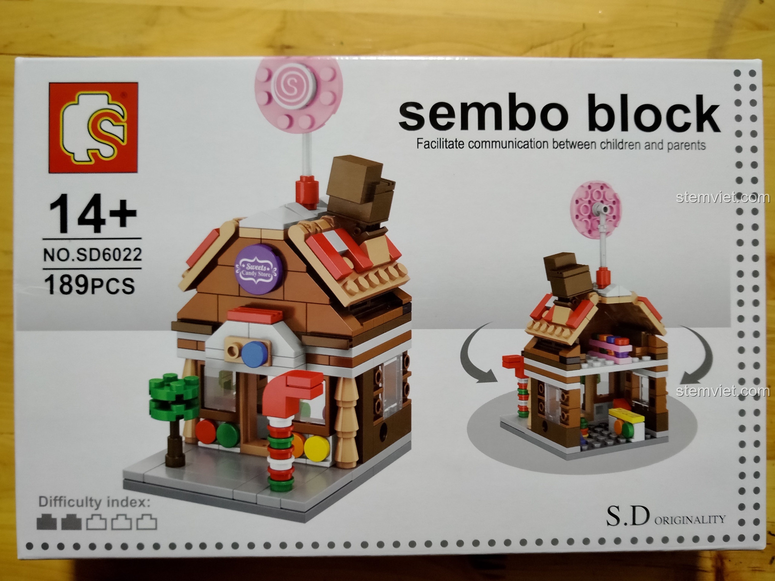 Review Sembo 6022 Cửa Hàng Bánh Kẹo Cho Con Gái 14 Tuổi
