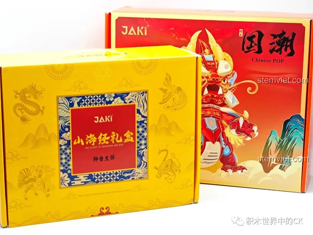 Review JAKI JK5138 Rồng Cơ Giáp Xích Diễm: Đồ chơi lắp ráp siêu ngầu cho bé trai!